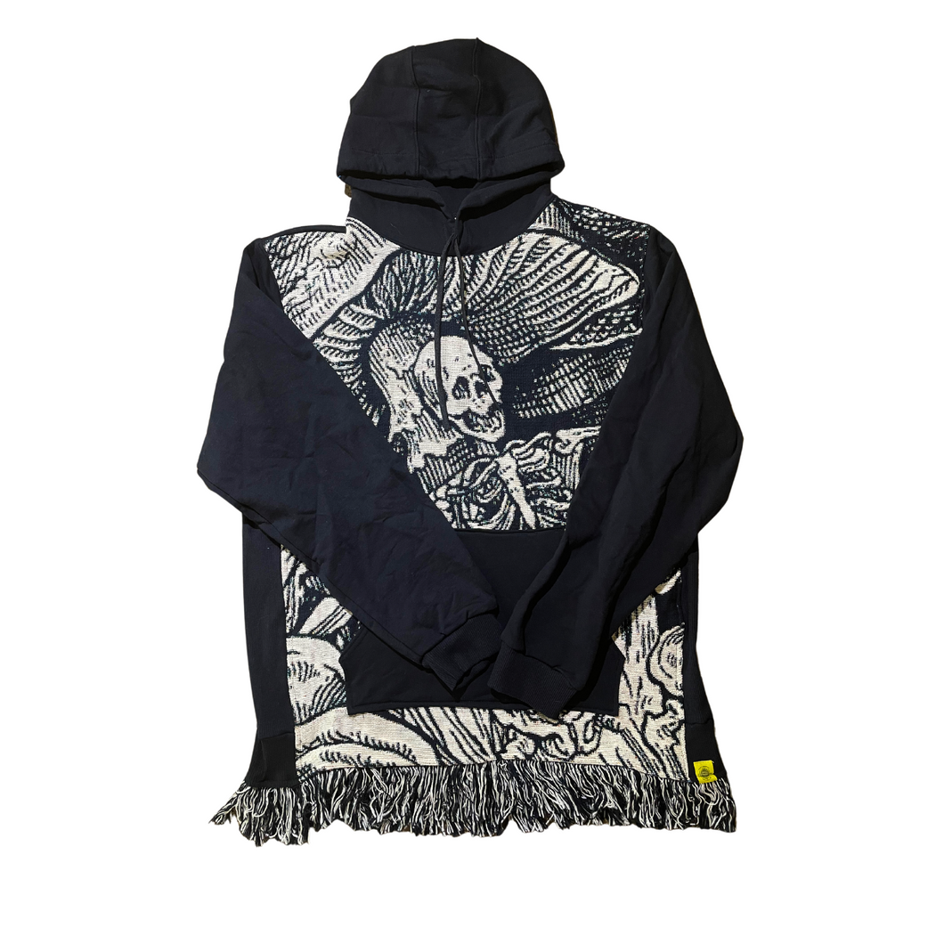 Woven tapestry hoodie new arrivals