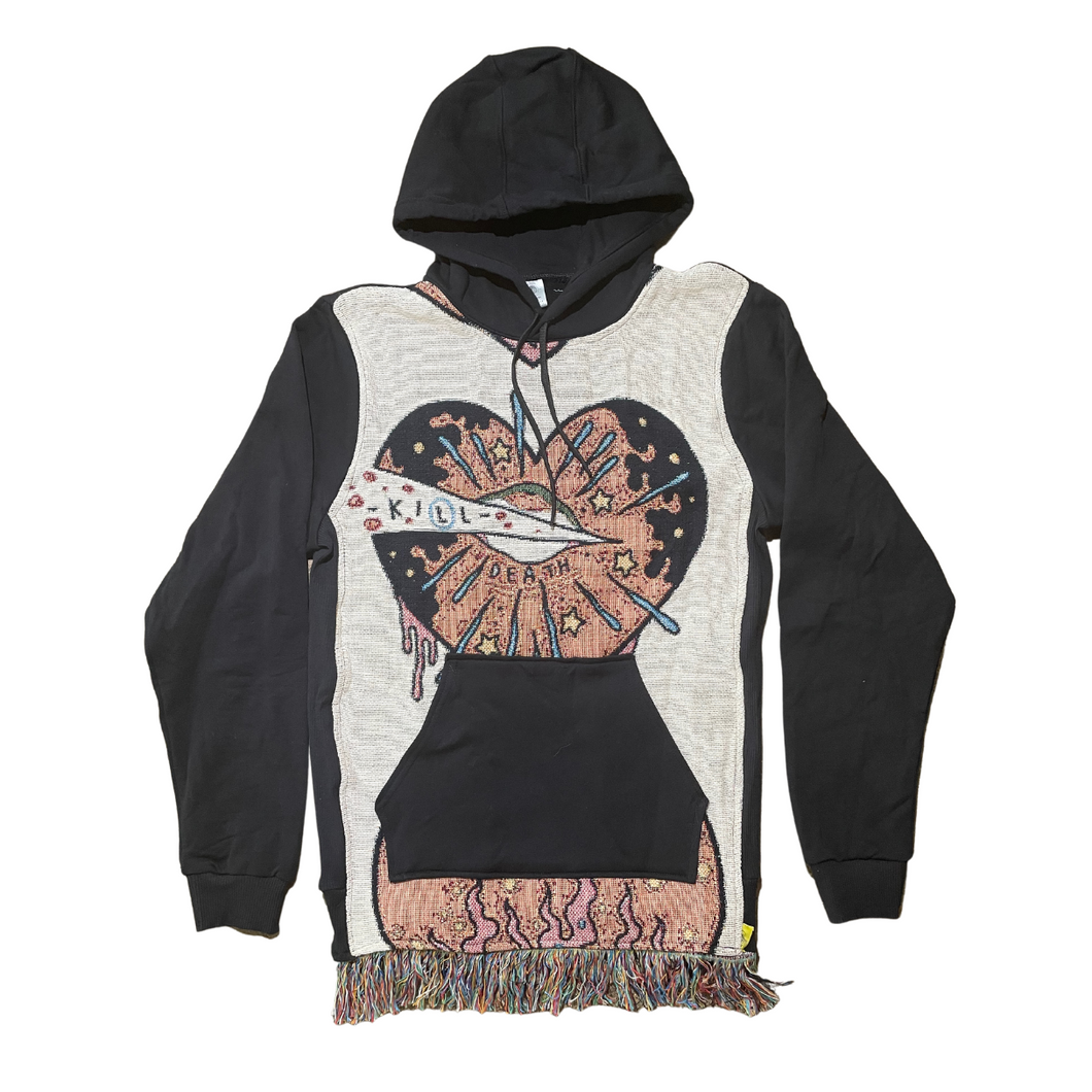 M |  Lovestruck Woven Tapestry Hoodie