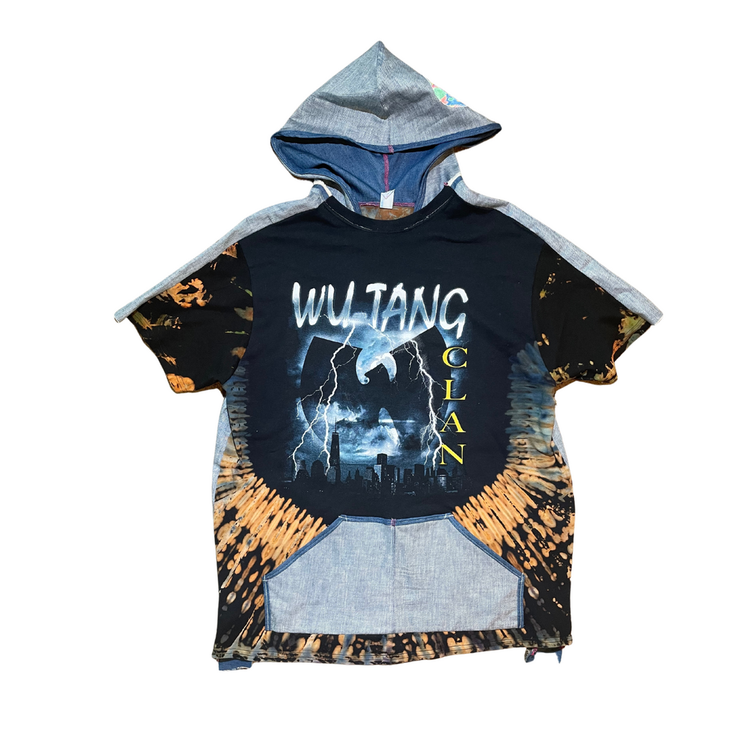 WuTang Clan ReMixed Hooded T-Shirt | XL