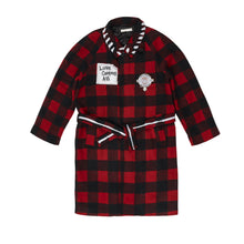 Load image into Gallery viewer, A PEACE OF IMMUNITY PLAID OVERCOAT - XL
