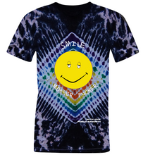 Load image into Gallery viewer, Smile Motherf***** Tee  by Billy Turner [Tie-Dye Back Logo]
