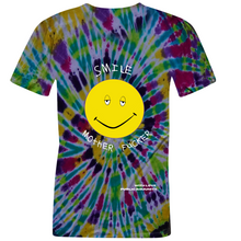 Load image into Gallery viewer, Smile Motherf***** Tee  by Billy Turner [Tie-Dye Back Logo]
