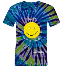 Load image into Gallery viewer, Smile Motherf***** Tee  by Billy Turner [Tie-Dye Back Logo]
