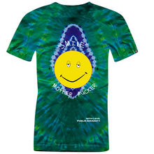 Load image into Gallery viewer, Smile Motherf***** Tee  by Billy Turner [Tie-Dye Back Logo]
