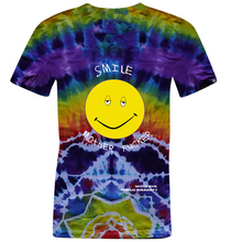 Load image into Gallery viewer, Smile Motherf***** Tee  by Billy Turner [Tie-Dye Back Logo]
