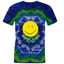 Load image into Gallery viewer, Smile Motherf***** Tee  by Billy Turner [Tie-Dye Back Logo]
