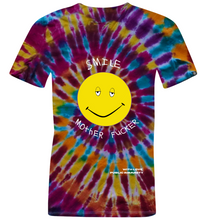 Load image into Gallery viewer, Smile Mother****** Tee (Tie Dye- Front Logo)
