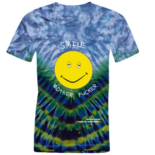 Load image into Gallery viewer, Smile Mother****** Tee (Tie Dye- Front Logo)
