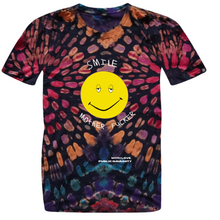 Load image into Gallery viewer, Smile Mother****** Tee (Tie Dye- Front Logo)
