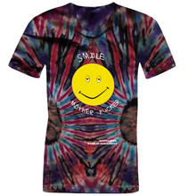 Load image into Gallery viewer, Smile Mother****** Tee (Tie Dye- Front Logo)
